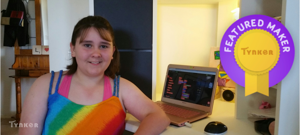 Featured Maker Isabella: Code-a-Thon Winner and Future NASA Scientist!