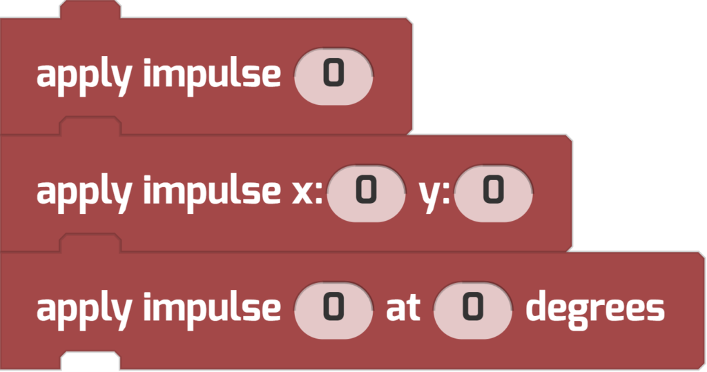 Three ways to apply impulse in your code