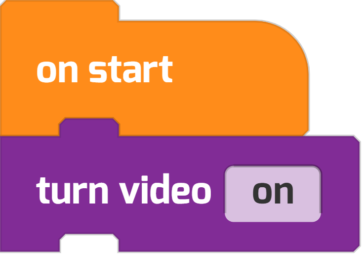 The shortest AR program you can write: On start, turn video on