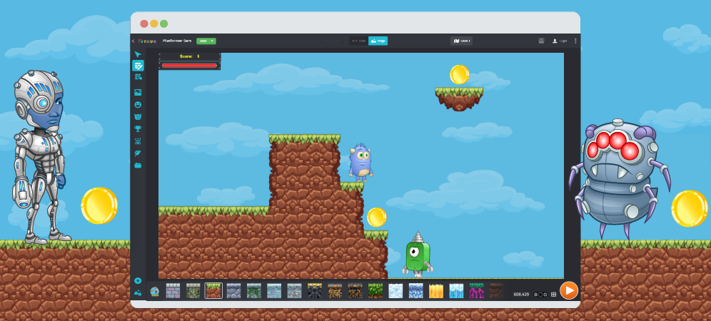 Tynker Toolbox: The Level Editor & Platformer Blocks